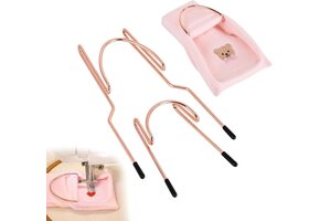 Sokkenring Set Rose Goud (3 Stuks) - Borduurmachine Accessoire met 31% Korting