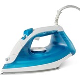 Amazon Basics Stoomstrijkijzer met Niet-Klevende Zoolplaat, 1800W, 20g Continue Stoom, Tank van 200ml, Blauw