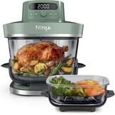 Ninja CRISPi PRO XL Glazen Airfryer - 5,7 liter en 2,3 liter - Moss Green