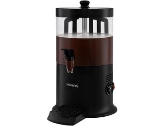 H.Koenig SHK900 Warme Chocolademelk Dispenser 6 Liter - Zwart