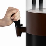 H.Koenig SHK900 Warme Chocolademelk Dispenser 6 Liter - Zwart