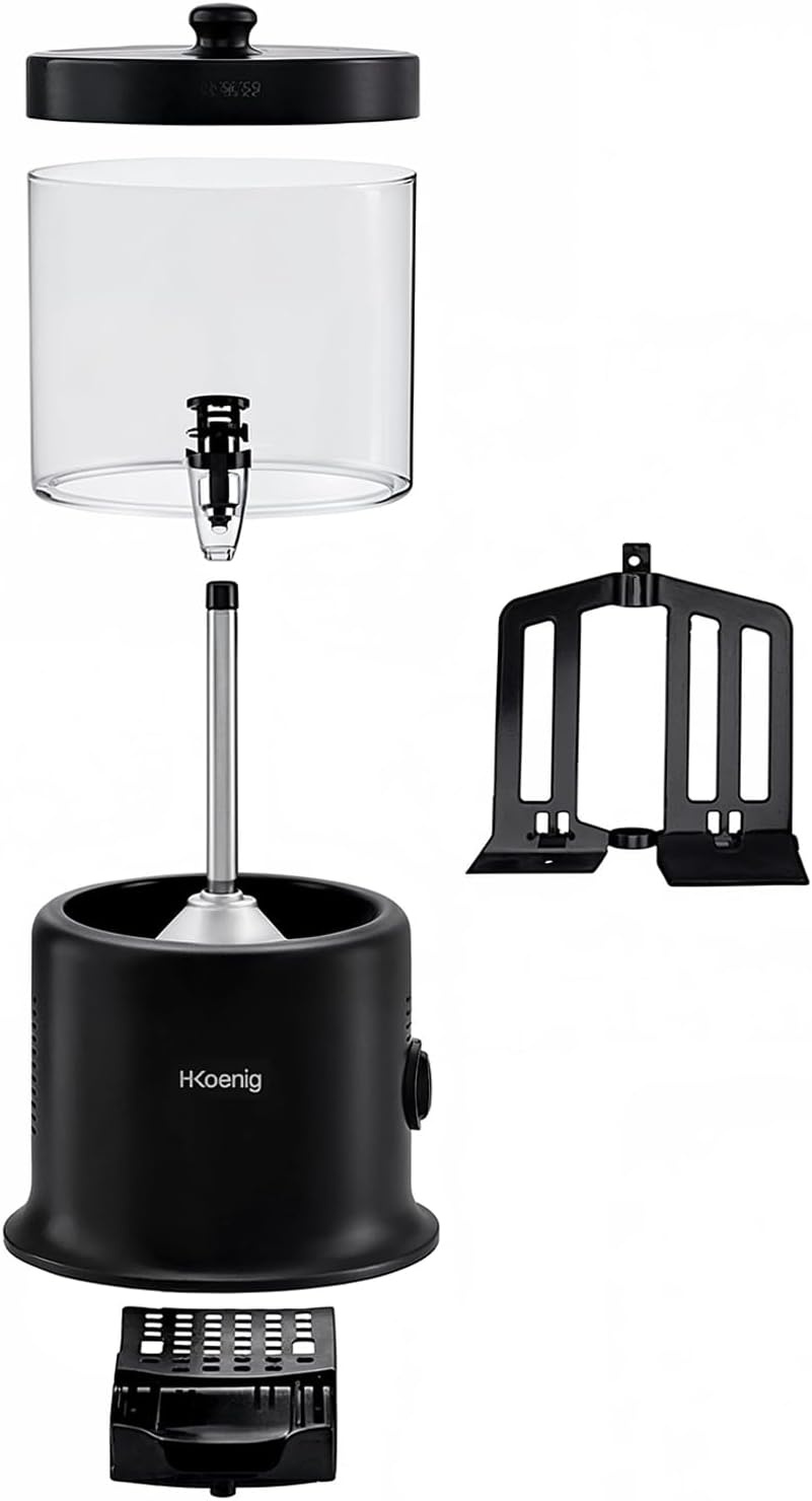 H.Koenig SHK900 Warme Chocolademelk Dispenser 6 Liter - Zwart