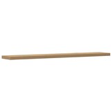 vidaXL Wandschappen 4 st 60x20x1,5 cm bewerkt hout artisanaal eiken