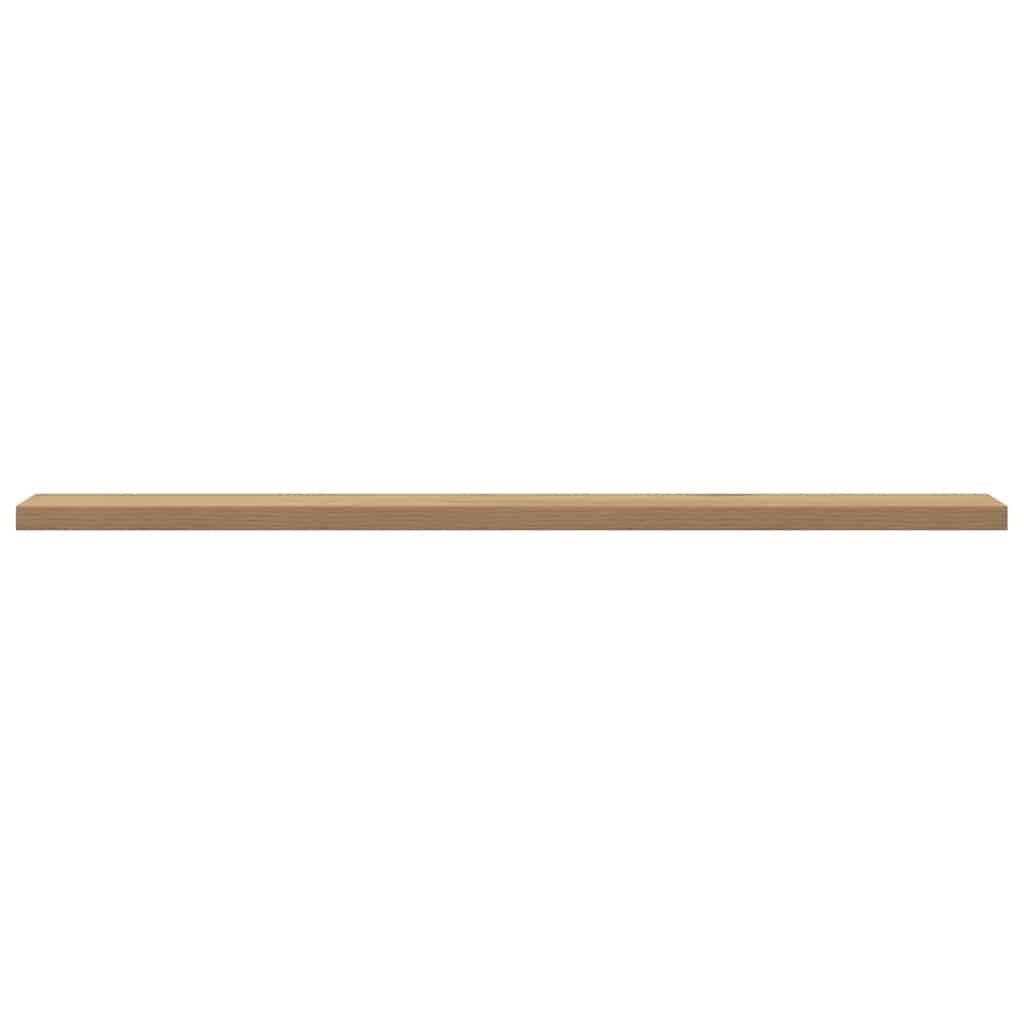 vidaXL Wandschappen 4 st 60x20x1,5 cm bewerkt hout artisanaal eiken