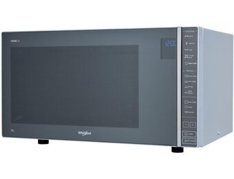 Whirlpool MWP 304 M Vrijstaande Magnetron met Grill - 30 Liter - Grijs