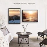 Fotolijst 30x40 cm 3-Pack Zwart | Voor Foto's, Posters & Puzzels | Geconstrueerd Hout met Acryl