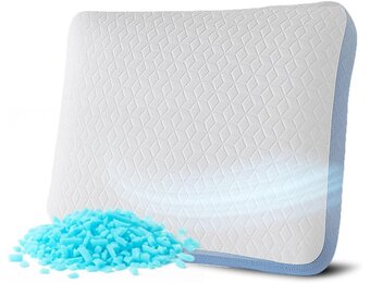 MKS Cloud Cushion Air Ergonomisch Memory Foam Kussen 80 x 80 cm - Wit