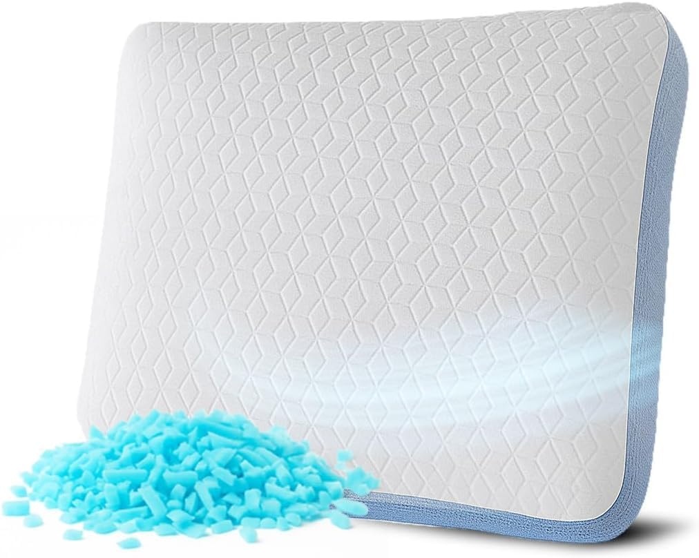 MKS Cloud Cushion Air Ergonomisch Memory Foam Kussen 80 x 80 cm - Wit