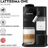 De'Longhi Nespresso Lattissima One EN510.B Koffiecupmachine - Zwart