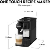 De'Longhi Nespresso Lattissima One EN510.B Koffiecupmachine - Zwart