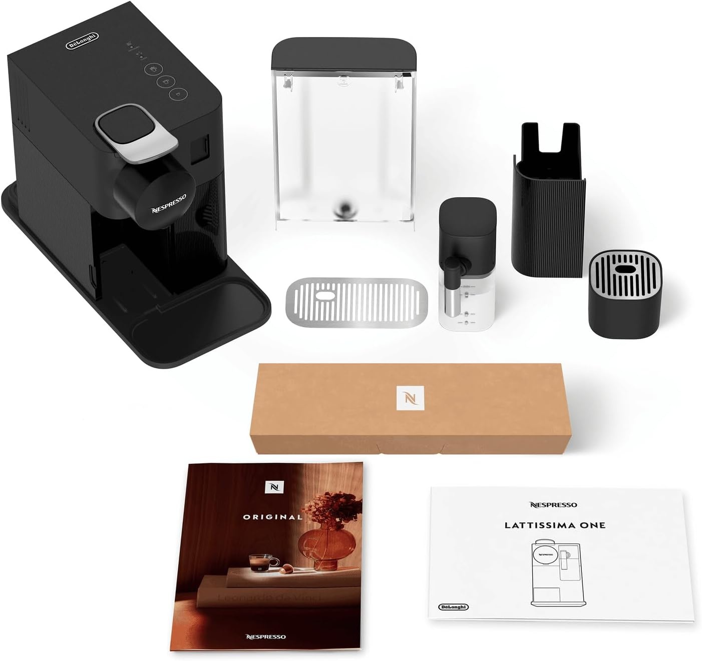 De'Longhi Nespresso Lattissima One EN510.B Koffiecupmachine - Zwart