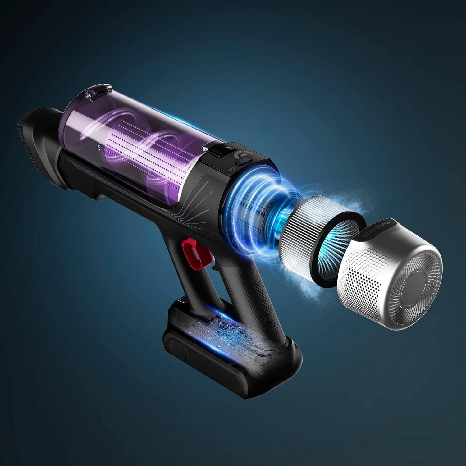 Rowenta X-Force Flex 9.60 Snoerloze steelstofzuiger, allergiemodel RH2038