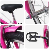 vidaXL Kinderfiets 20 Inch voor 6-11 jaar oud Roze