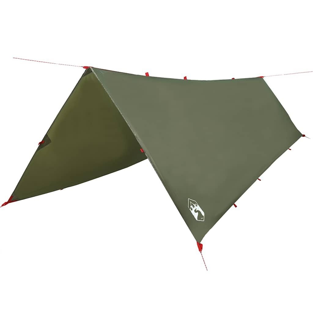 vidaXL Kampeerluifel waterdicht 506x306 cm olijfgroen