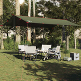 vidaXL Kampeerluifel waterdicht 506x306 cm olijfgroen