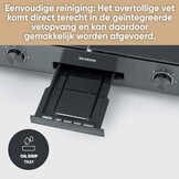 SEVERIN PG 8569 SUAVE Plancha Tafelgrill - 2200 Watt - Zwart - 48 x 27 cm