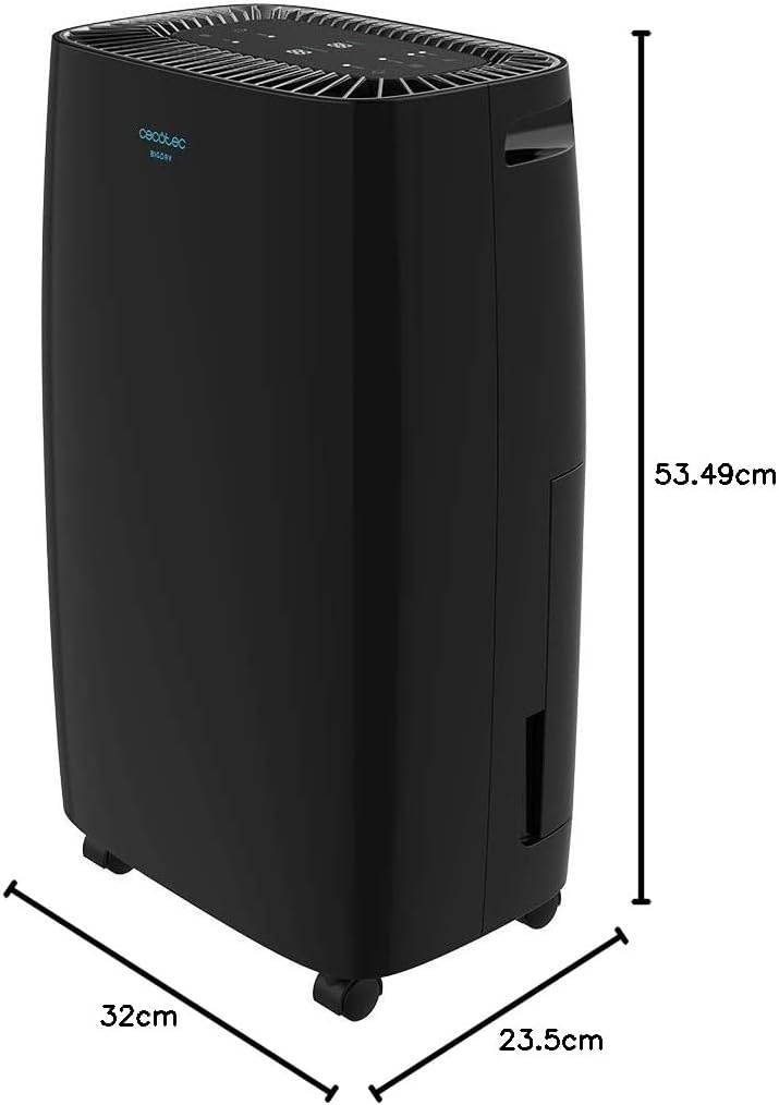 Cecotec BigDry 4000 Expert Luchtontvochtiger 2,5 liter Zwart