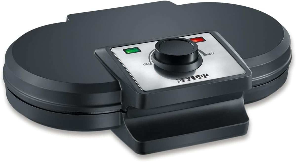 Severin WA 2106 Dubbel Wafelijzer - 1200 W - Zwart