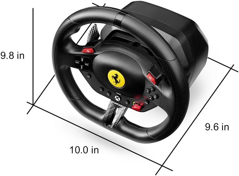 Thrustmaster T98 Ferrari 296 GTS - Racestuur en Pedalenset - XBOX & PC
