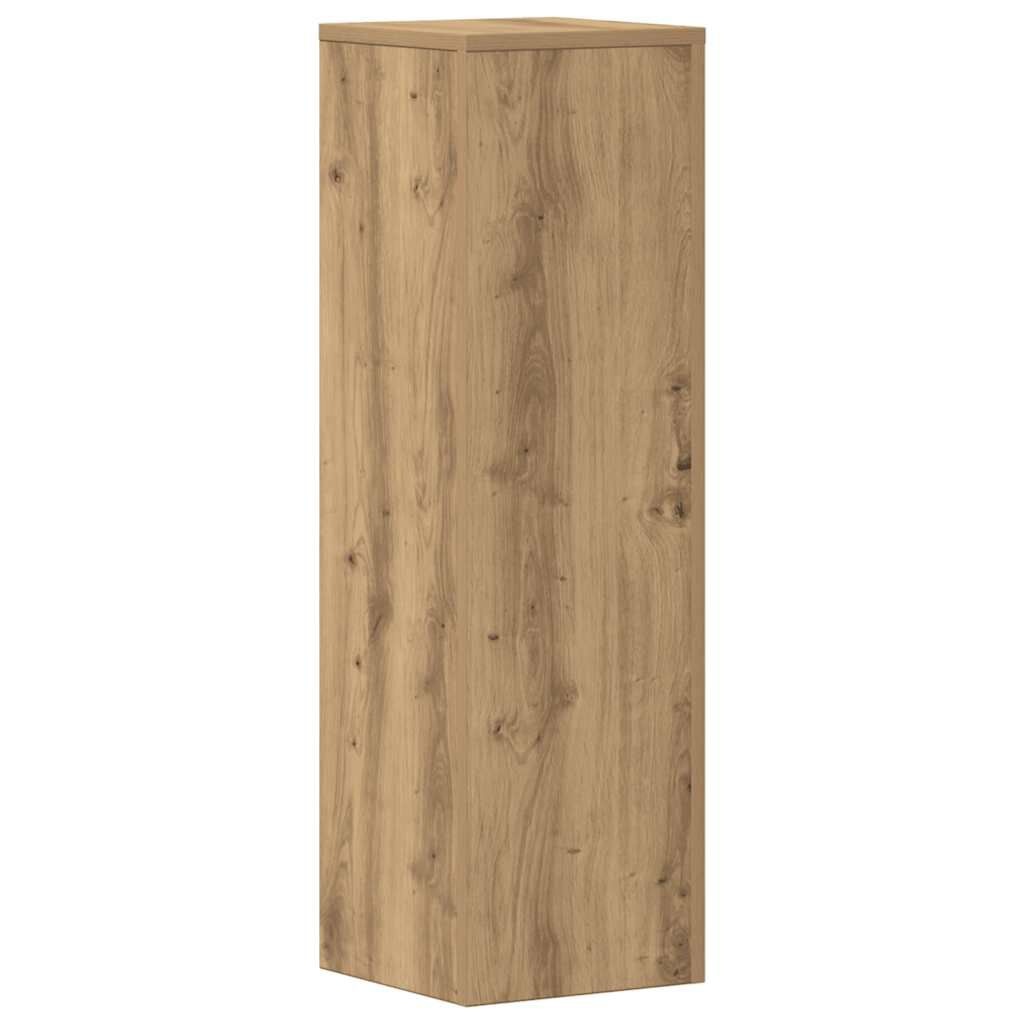 Set van 2 Houten Plantenstandaards 80 cm - Eikenkleurig met 33% Korting