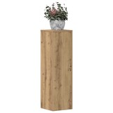 Set van 2 Houten Plantenstandaards 80 cm - Eikenkleurig met 33% Korting