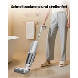 Proscenic F10 Ultra Draadloze Steelstofzuiger en Dweil – Wit – 3-in-1 Nass-Droogreiniger