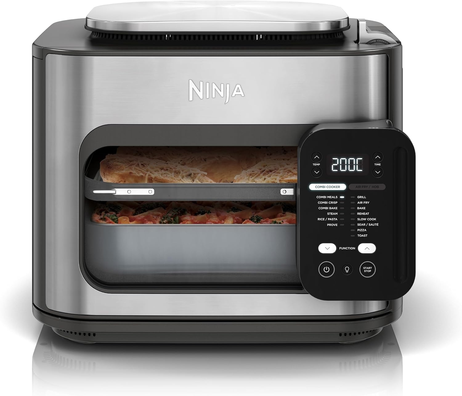 Ninja Combi 12-in-1 Multi-Cooker, Oven & Airfryer, Grijs, SFP700EU