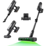 roborock H60 Ultra draadloze stofzuiger, 210 AW, 90 minuten looptijd, flexibele slang 90 graden, led-stofherkenning, anti-klitteborstel voor tapijten, vloeren en dierenharen