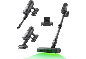 Draadloze Stofzuiger H60 Ultra: 90 Min. Looptijd & 210 AW Zuigkracht - 35% Korting!