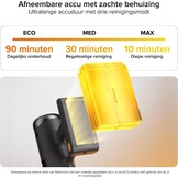 roborock H60 Ultra draadloze stofzuiger, 210 AW, 90 minuten looptijd, flexibele slang 90 graden, led-stofherkenning, anti-klitteborstel voor tapijten, vloeren en dierenharen