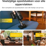 roborock H60 Ultra draadloze stofzuiger, 210 AW, 90 minuten looptijd, flexibele slang 90 graden, led-stofherkenning, anti-klitteborstel voor tapijten, vloeren en dierenharen