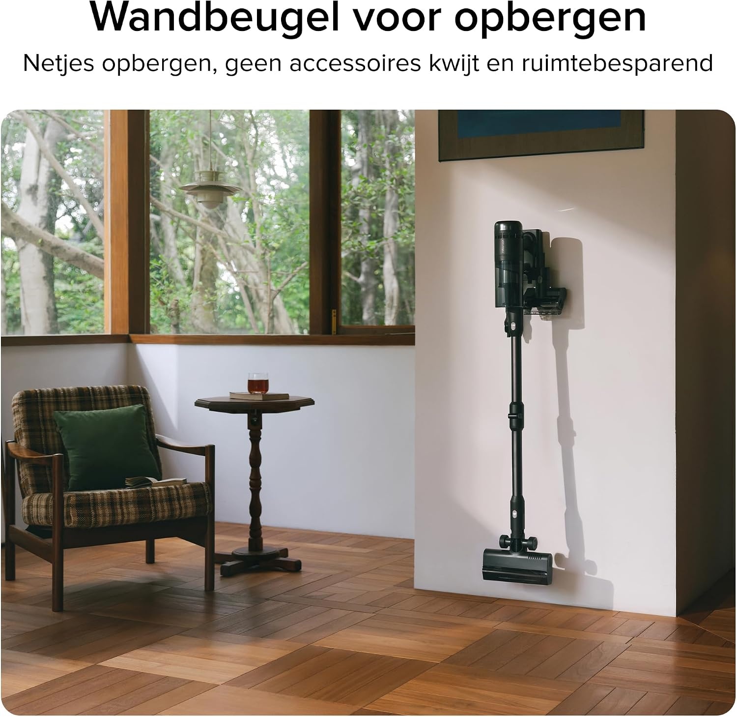 roborock H60 Ultra draadloze stofzuiger, 210 AW, 90 minuten looptijd, flexibele slang 90 graden, led-stofherkenning, anti-klitteborstel voor tapijten, vloeren en dierenharen