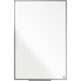 Nobo Basic whiteboard, magnetisch, droog afwasbaar, memobord en magnetische tekenborden, zilveren aluminium frame, 900 x 600 mm, exclusief Amazon - Maat 90B x 60H cm