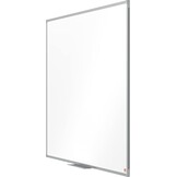 Nobo Basic whiteboard, magnetisch, droog afwasbaar, memobord en magnetische tekenborden, zilveren aluminium frame, 900 x 600 mm, exclusief Amazon - Maat 90B x 60H cm