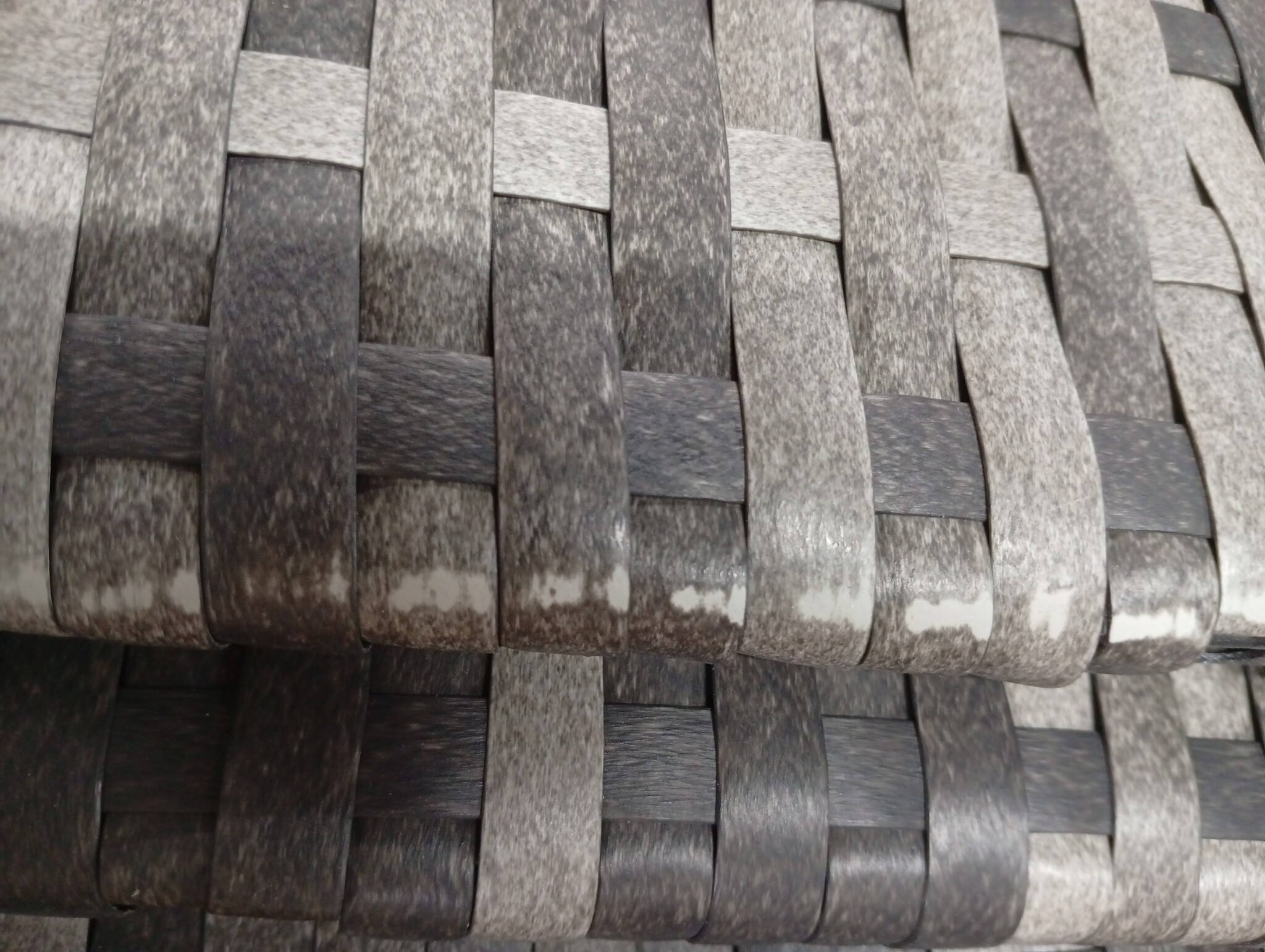 vidaXL Tuinhoekbank met kussens poly rattan grijs