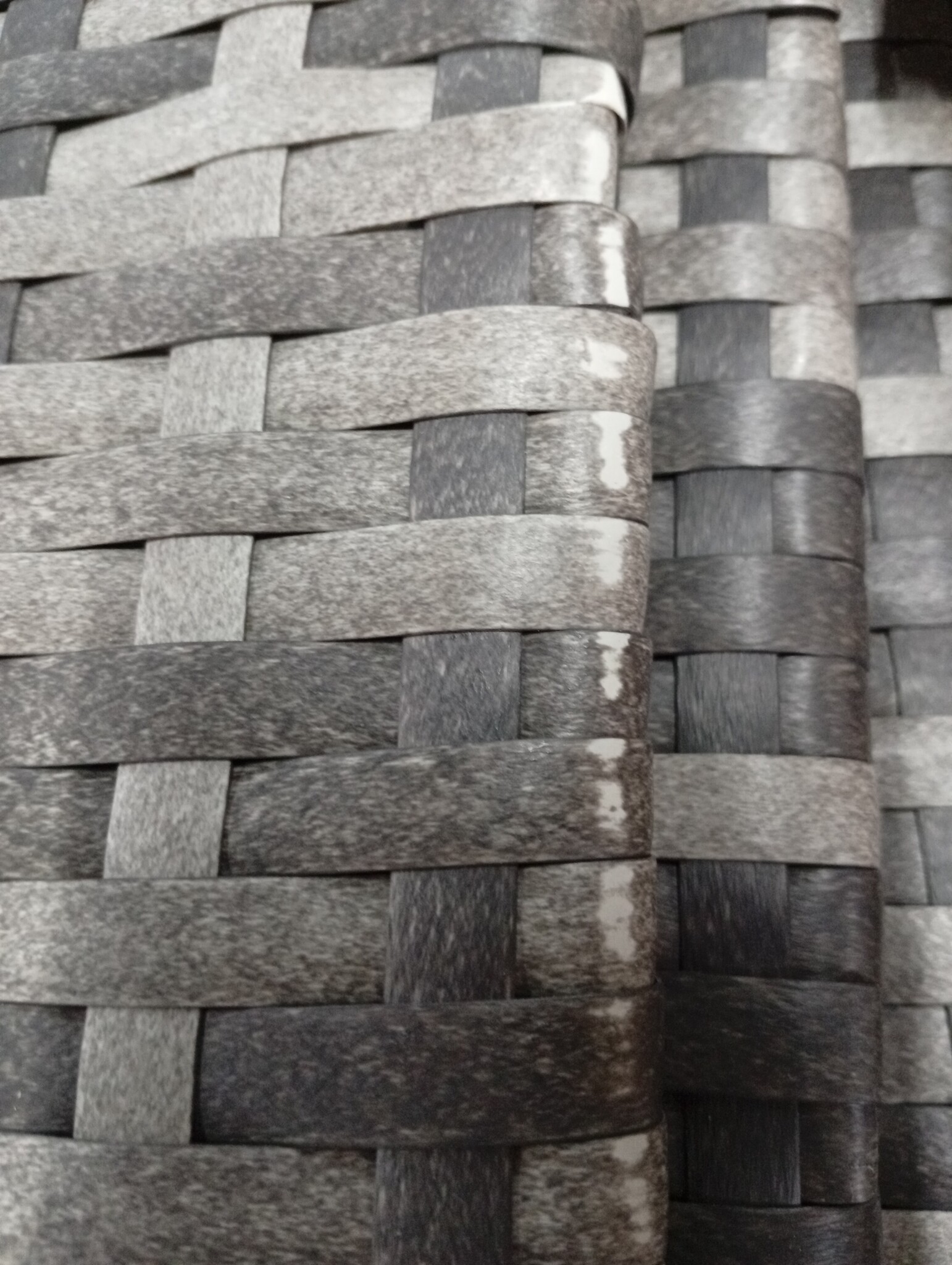 vidaXL Tuinhoekbank met kussens poly rattan grijs