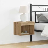 vidaXL Tv-meubelset 2 st Artisan Eiken Bewerkt hout
