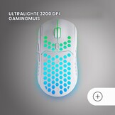 Mars Gaming MCPWX, Spaans, Draadloze Gaming-Combo, DualPro Link 2.4GPRO-Technologie, Volledig FRGB-toetsenbord met Multimediabediening + RGB 3200DPI Muis + Antislip Muismat 360x260mm, Wit