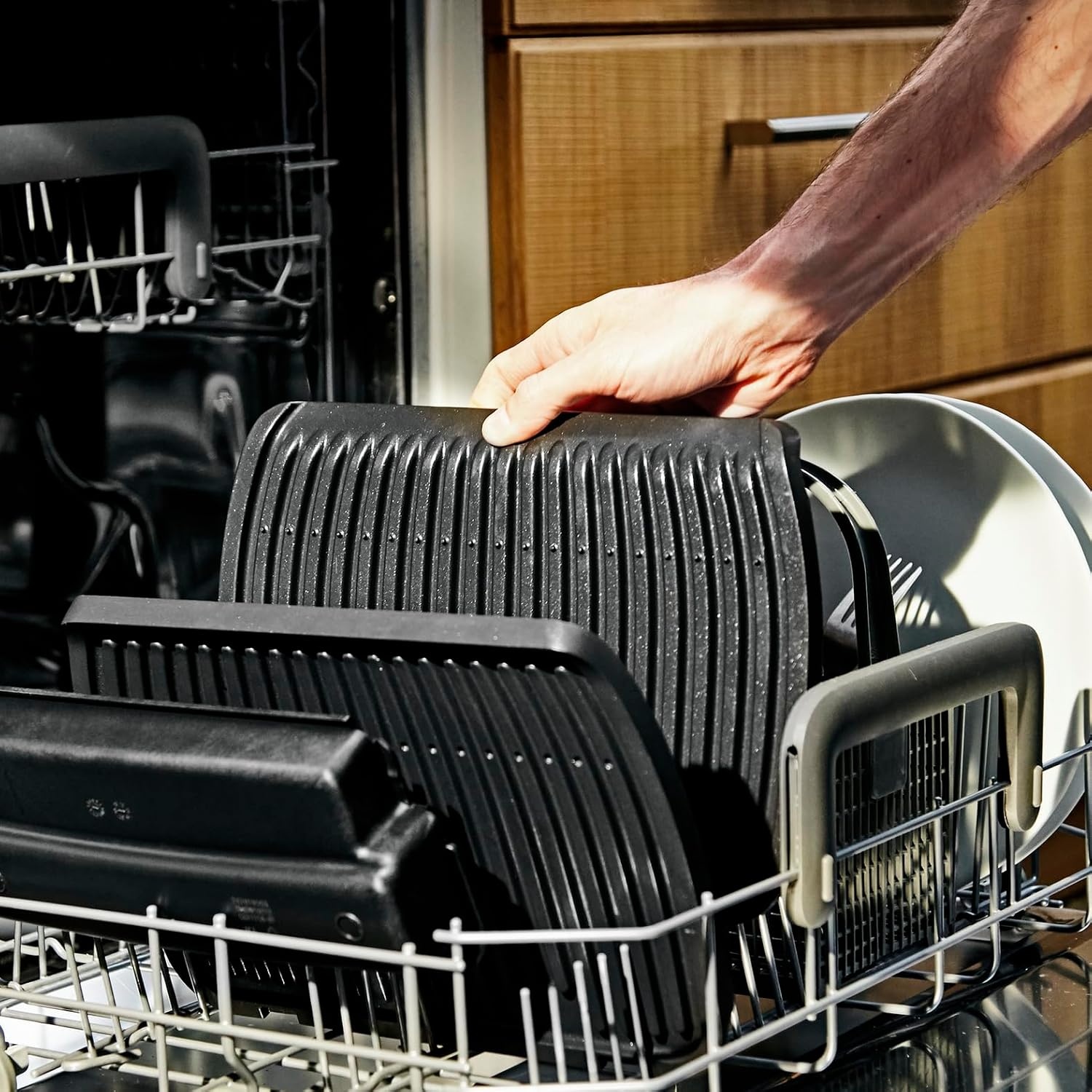 Tefal OptiGrill GC705D16 Contactgrill 2000W - RVS