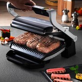 Tefal OptiGrill GC705D16 Contactgrill 2000W - RVS