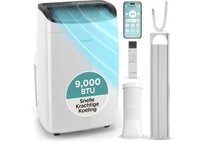 Mobiele Airco 9000 BTU Wit met WiFi - 54% Korting!