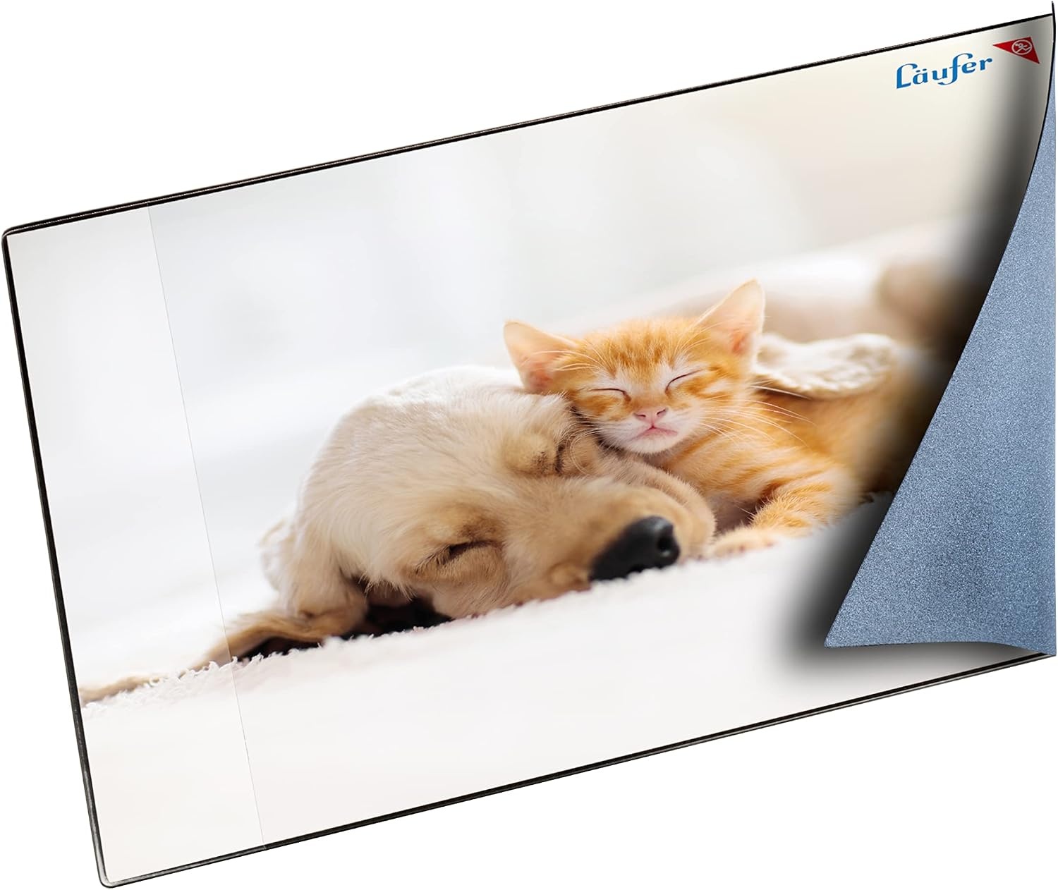 Bureauonderlegger Hond & Kat 53x40cm Antislip - Kinderkamer Korting!