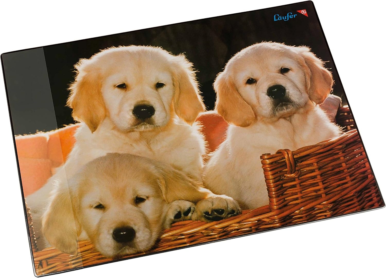 Bureauonderlegger Hond & Kat 53x40cm Antislip - Kinderkamer Korting!