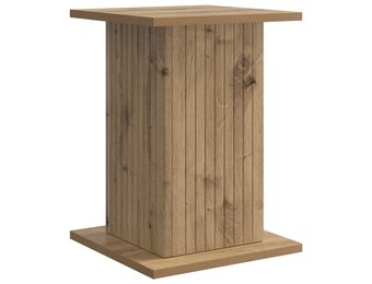 Plantenstandaard Artisanaal Eiken 30,5x30x43 cm - 33% Korting
