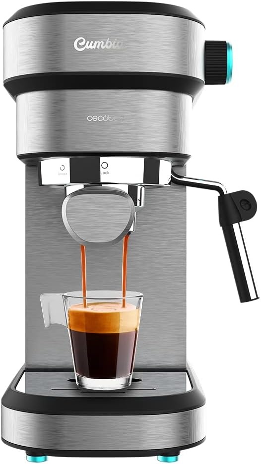 Espressomachine Cafelizzia 890 Roze - 1350W, 20 Bar, Melkschuim