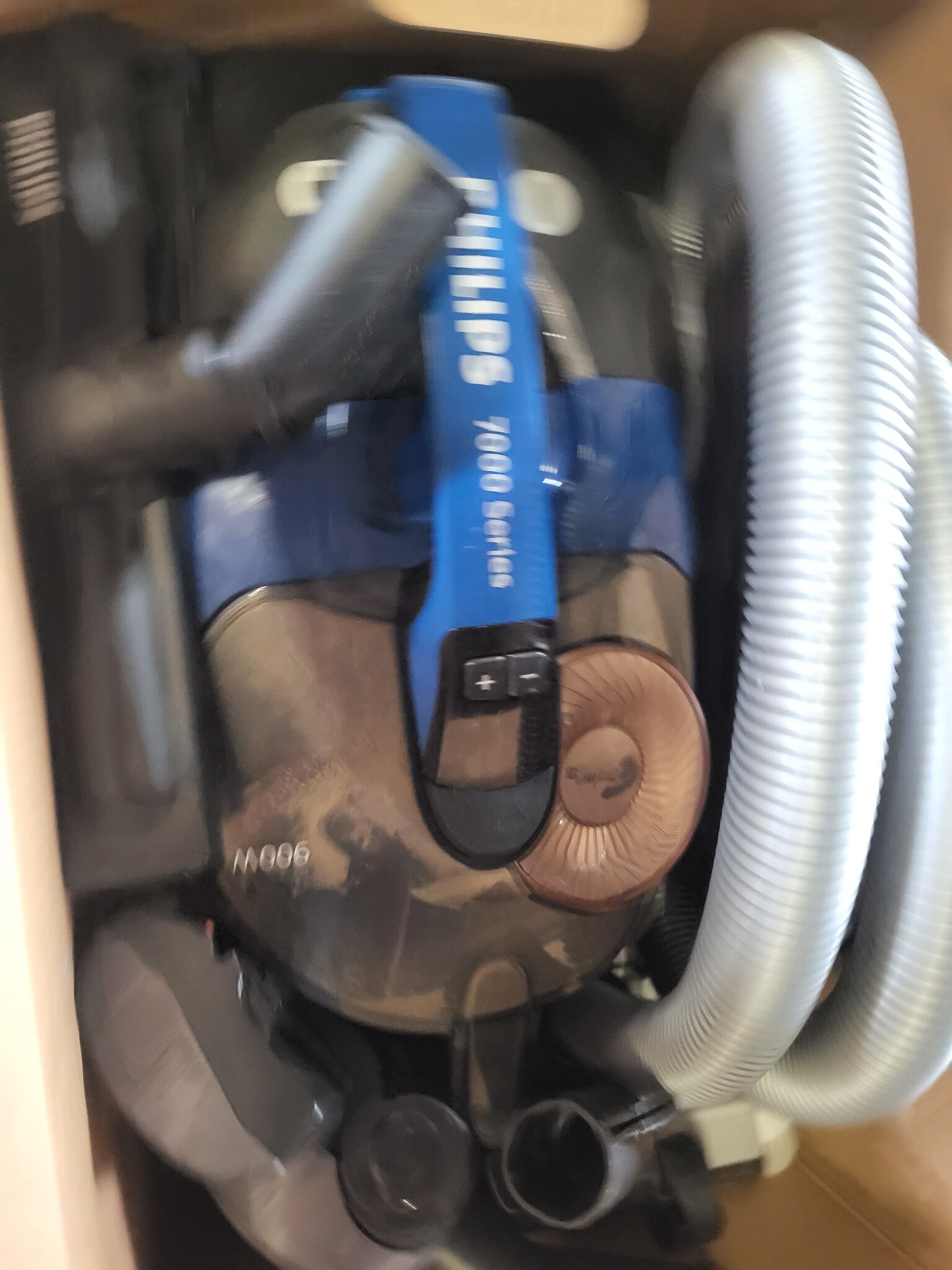 Philips Cilinderstofzuiger 900W Zwart Blauw - 54% Korting