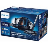Philips Cilinderstofzuiger 900W Zwart Blauw - 54% Korting