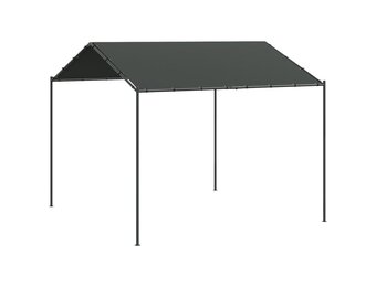 VidaXL Tuinpaviljoen 4x4m Antraciet - 35% Korting