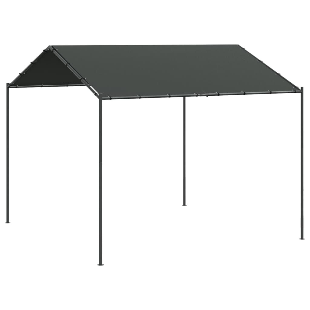 VidaXL Tuinpaviljoen 4x4m Antraciet - 35% Korting
