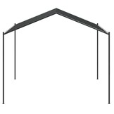 VidaXL Tuinpaviljoen 4x4m Antraciet - 35% Korting
